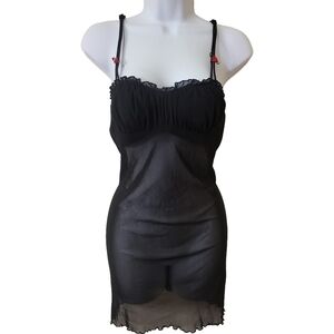 Vintage Black Sheer Lingerie